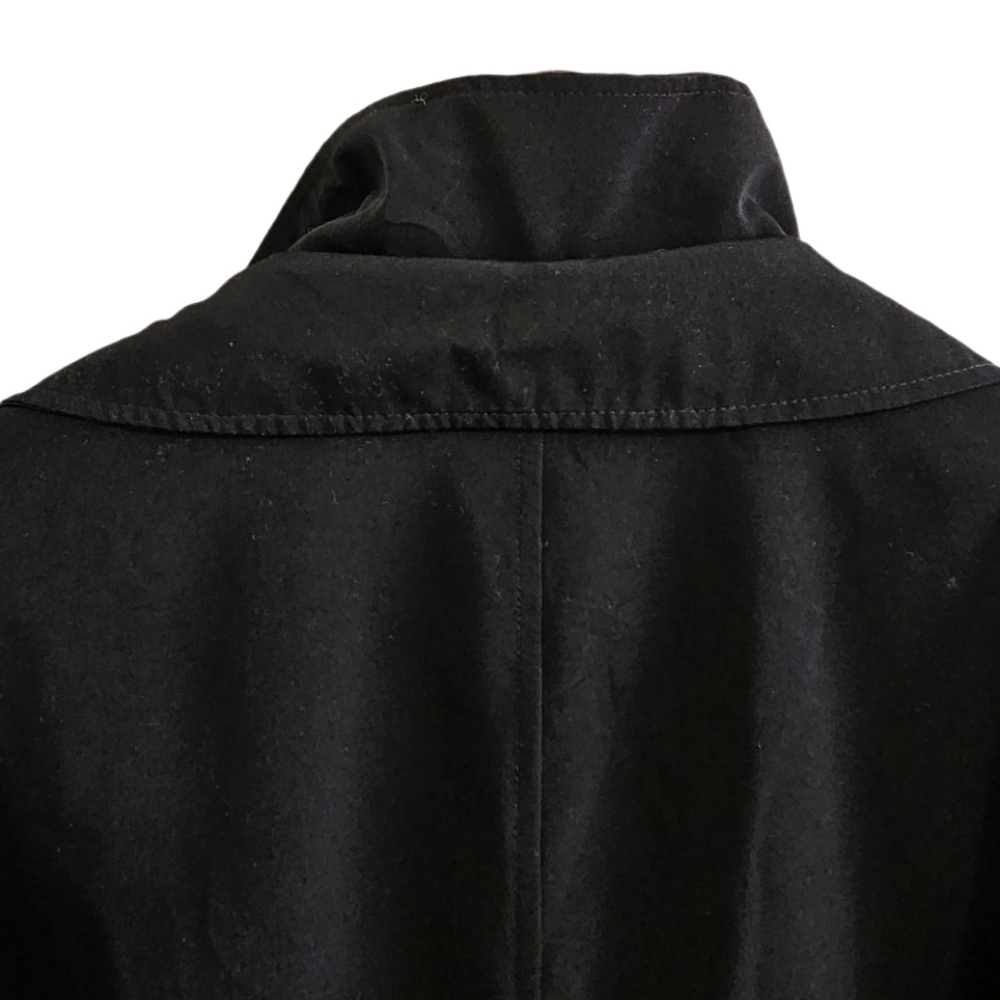 Fleet Street black belted lined raincoat size 2X - Picture 6 of 10